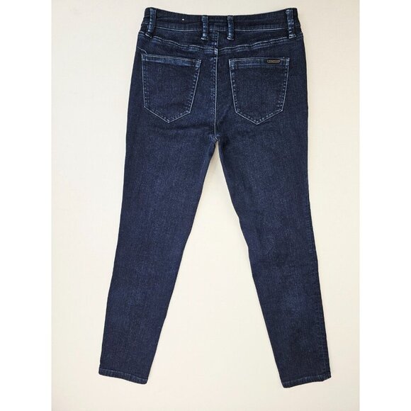 Tommy Bahama Size 2 Womens 28" Inseam High Rise Ankle Blue Boracay Indigo Jeans - Picture 1 of 13